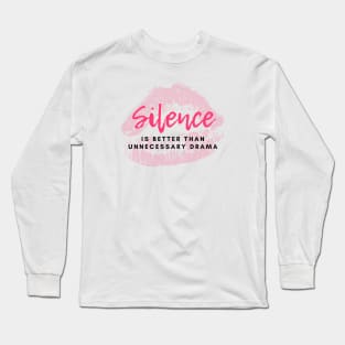 Silence Long Sleeve T-Shirt